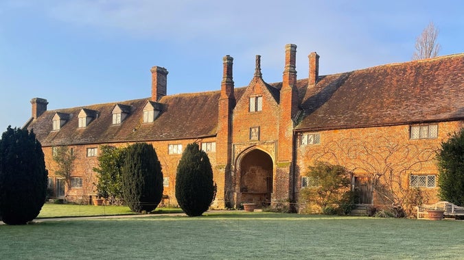 The front range at Sissinghurst Castle Garden